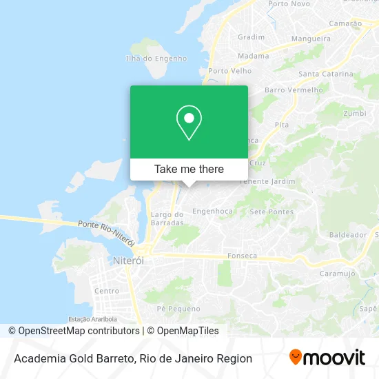 Academia Gold Barreto map