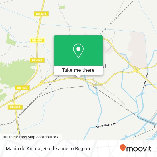 Mania de Animal map