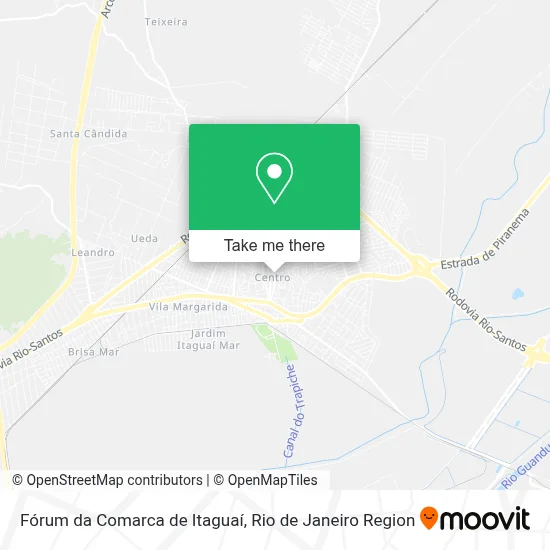 Fórum da Comarca de Itaguaí map