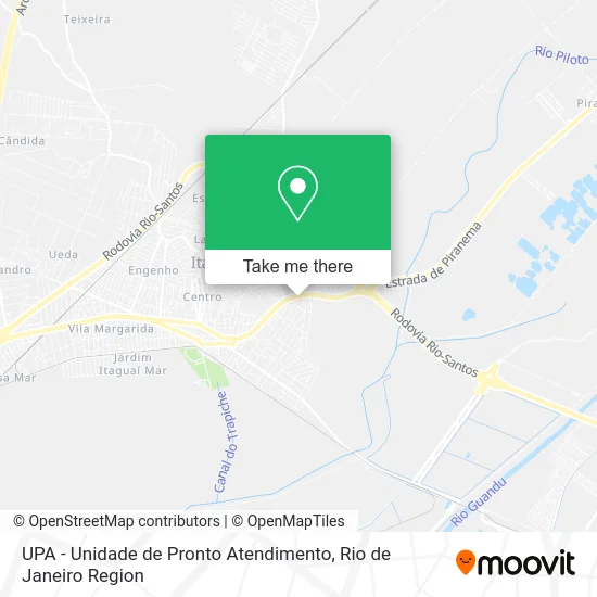 UPA - Unidade de Pronto Atendimento map