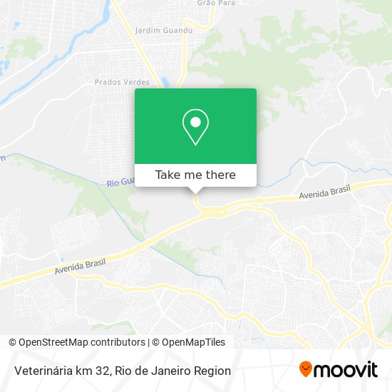 Veterinária km 32 map