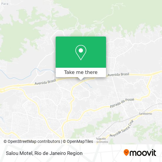 Salou Motel map