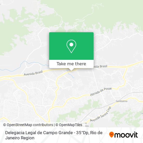 Delegacia Legal de Campo Grande - 35°Dp map