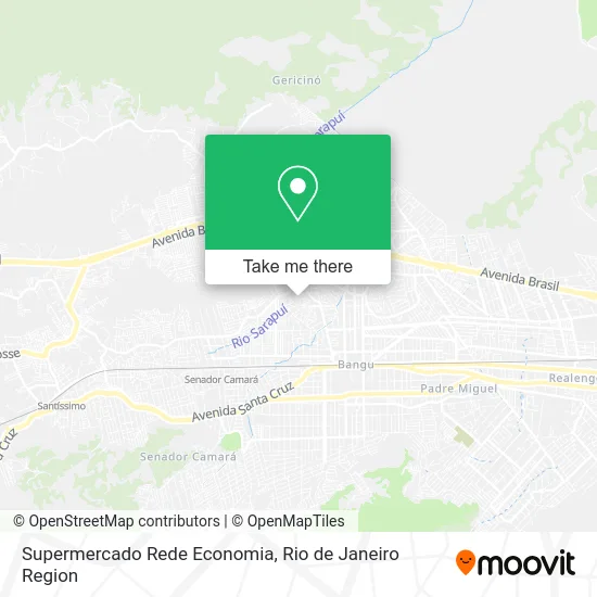 Supermercado Rede Economia map
