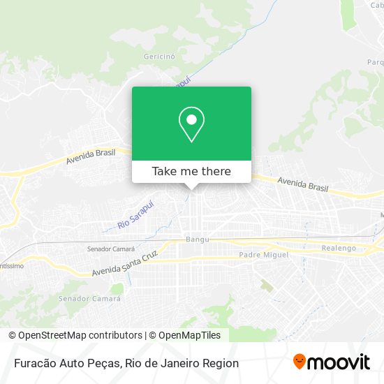 Furacão Auto Peças map