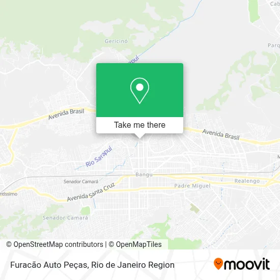 Furacão Auto Peças map