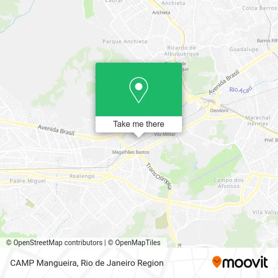 CAMP Mangueira map