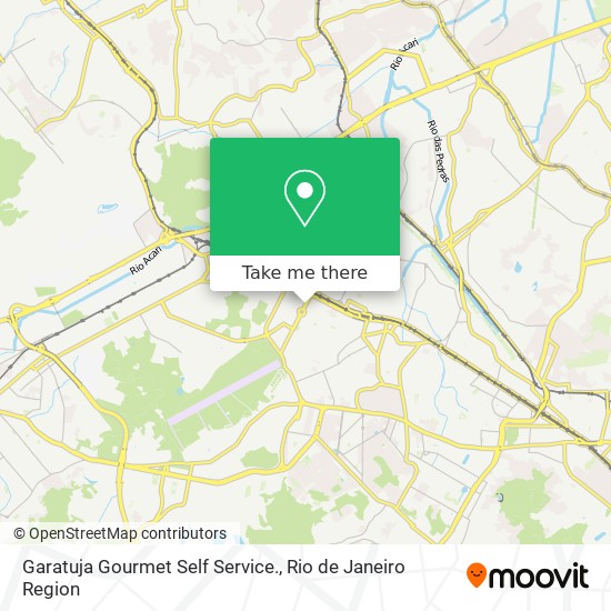 Garatuja Gourmet Self Service. map