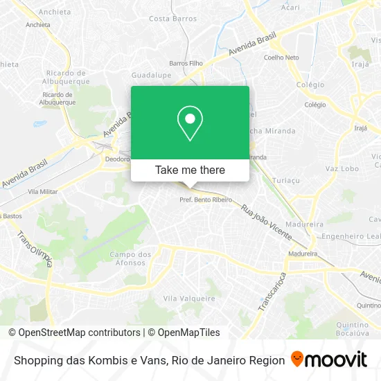 Shopping das Kombis e Vans map