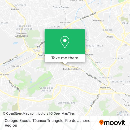 Colégio Escola Técnica Triangulo map