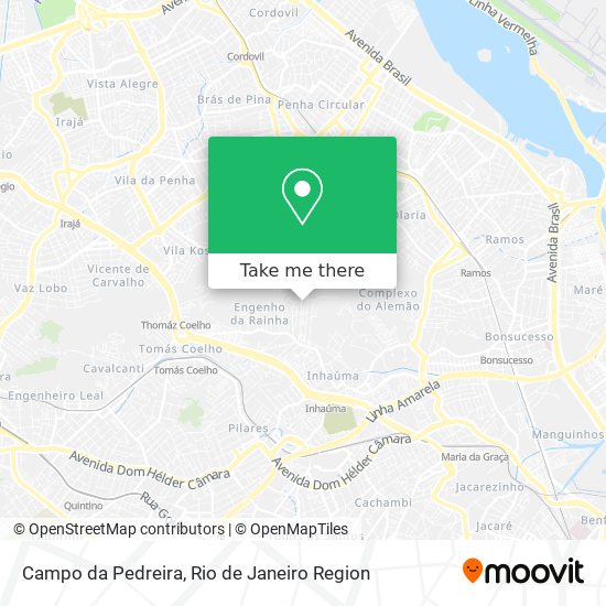 Campo da Pedreira map