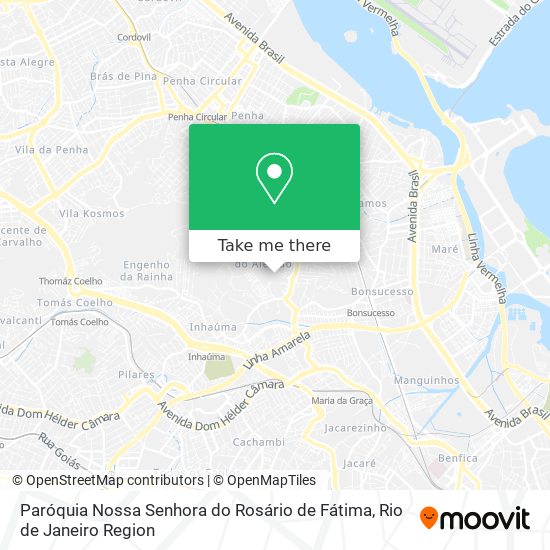 Paróquia Nossa Senhora do Rosário de Fátima map