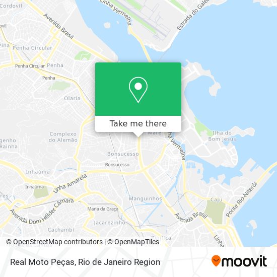 Real Moto Peças map