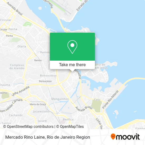 Mercado Rino Laine map