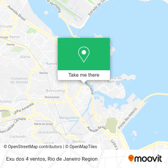Exu dos 4 ventos map