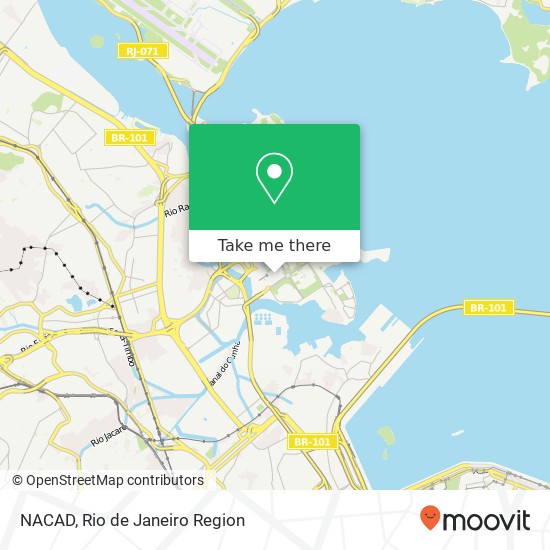 NACAD map