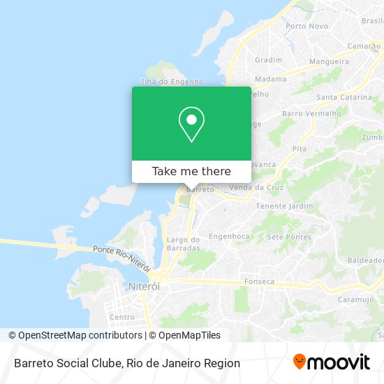 Mapa Barreto Social Clube