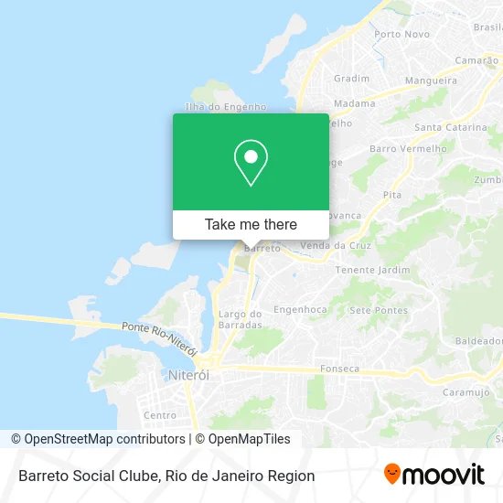 Barreto Social Clube map