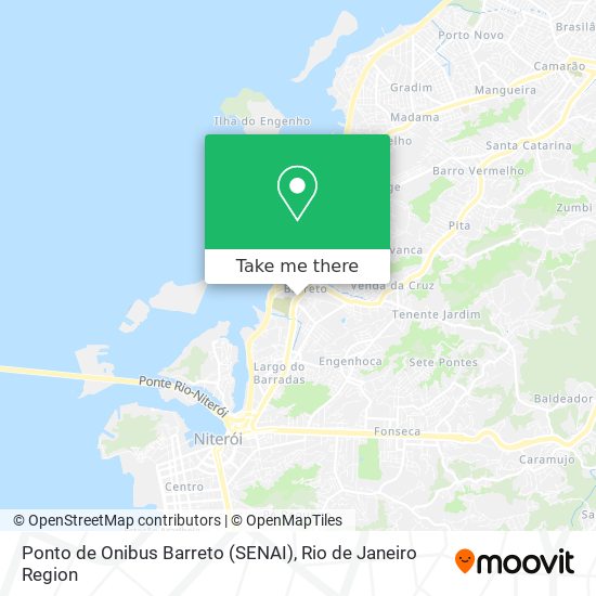 Ponto de Onibus Barreto (SENAI) map