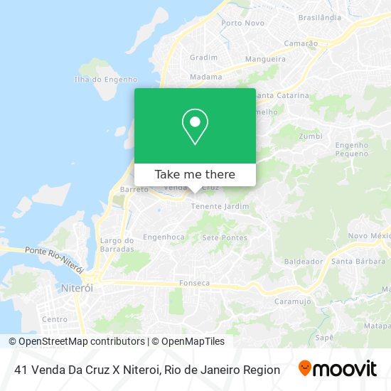 41 Venda Da Cruz X Niteroi map