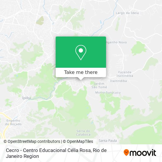 Cecro - Centro Educacional Célia Rosa map