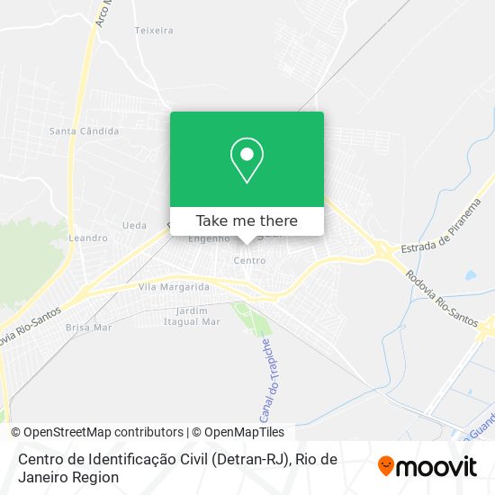 Centro de Identificação Civil (Detran-RJ) map