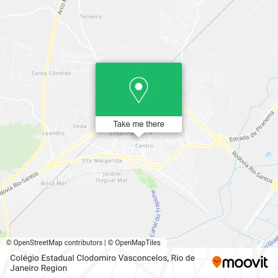 Colégio Estadual Clodomiro Vasconcelos map