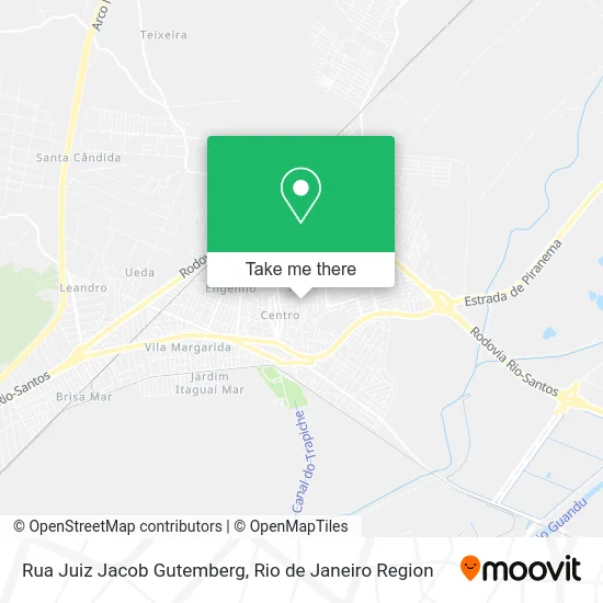 Rua Juiz Jacob Gutemberg map