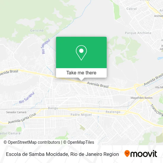 Escola de Samba Mocidade map