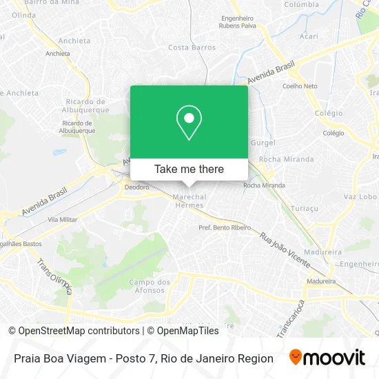 Praia Boa Viagem - Posto 7 map