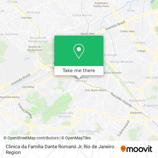 Mapa Clinica da Família Dante Romanó Jr