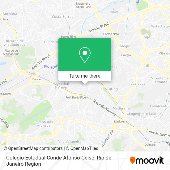 Colégio Estadual Conde Afonso Celso map