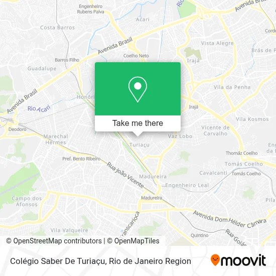 Colégio Saber De Turiaçu map