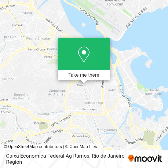 Caixa Economica Federal Ag Ramos map