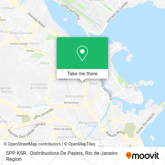 SPP KSR - Distribuidora De Papeis map