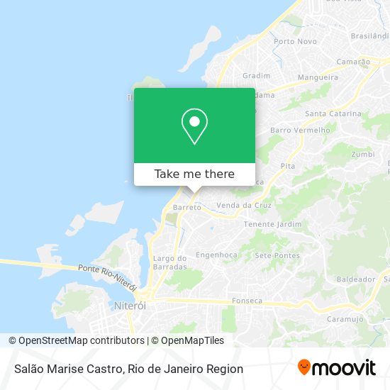 Salão Marise Castro map