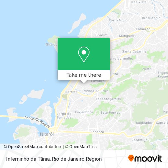 Mapa Inferninho da Tânia