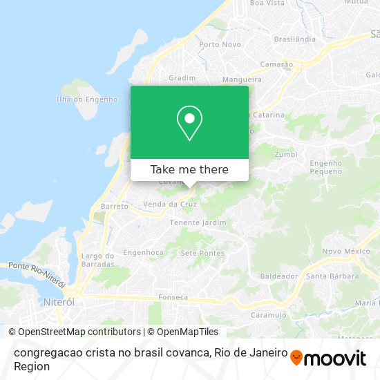 Mapa congregacao crista no brasil covanca