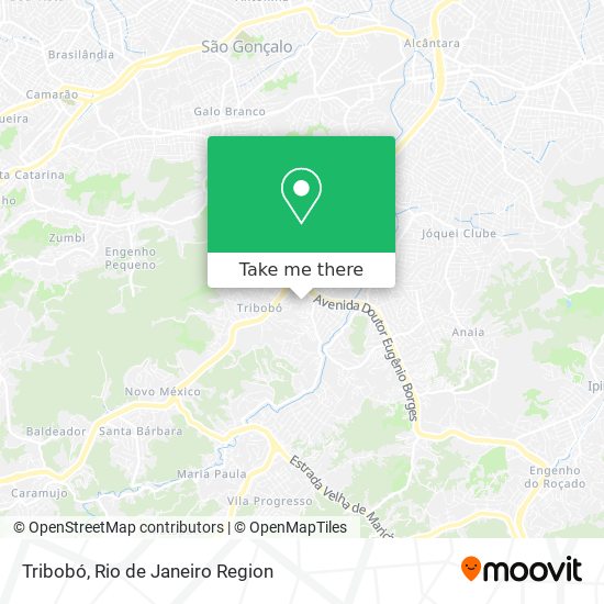 Tribobó map