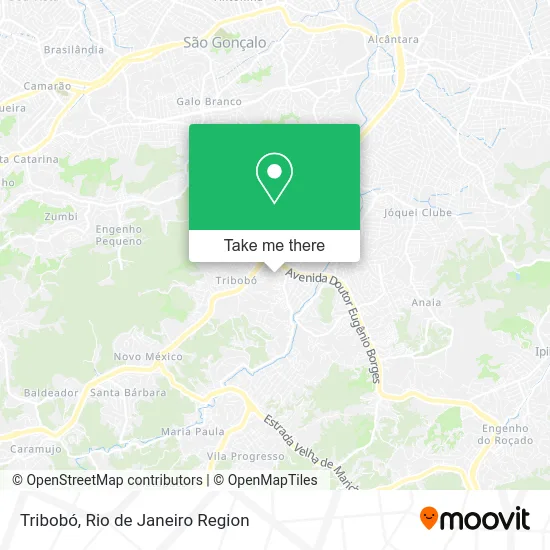 Tribobó map