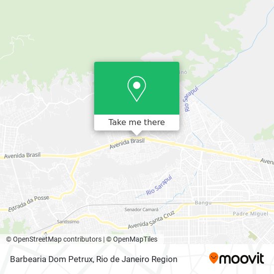 Barbearia Dom Petrux map