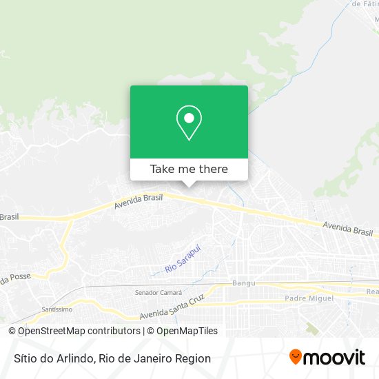 Sítio do Arlindo map