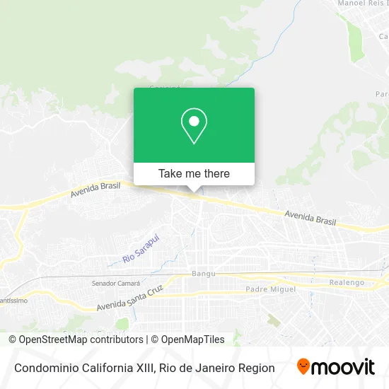Condominio California XIII map