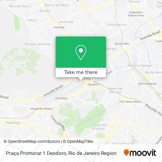 Praça Promorar 1 Deodoro map
