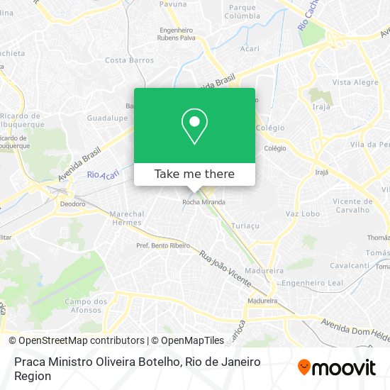 Praca Ministro Oliveira Botelho map