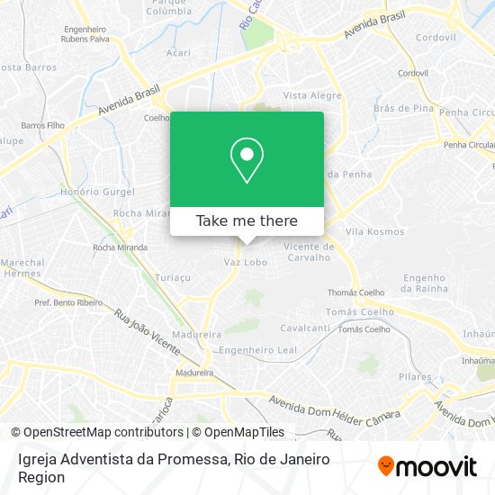 Igreja Adventista da Promessa map