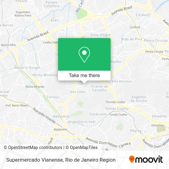 Supermercado Vianense map