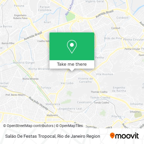Saläo De Festas Tropocal map
