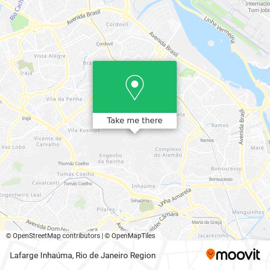 Lafarge Inhaúma map