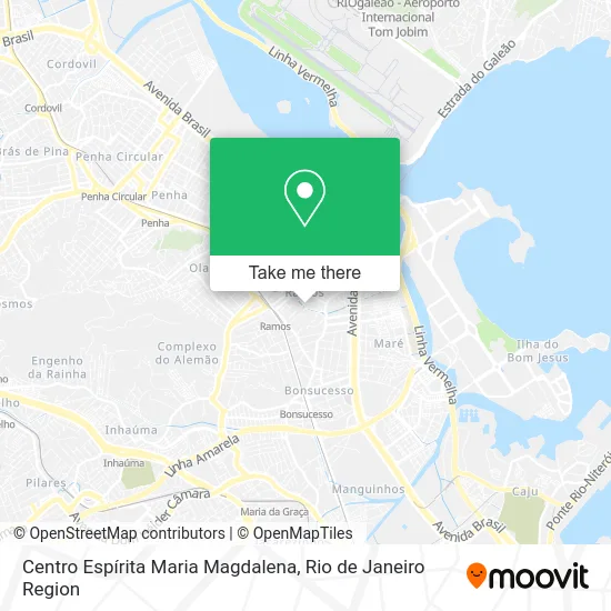 Centro Espírita Maria Magdalena map